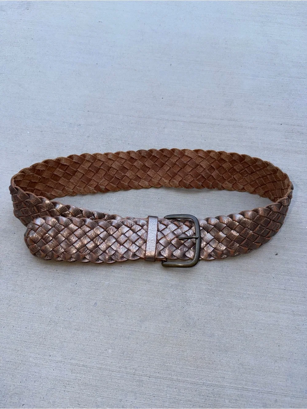 Vintage genuine leather